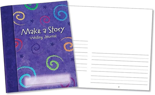 Make a Story Writing Journal, Creative Writing, Early Handwriting Help, Journals for Kids, Kids Notebooks, Set of 10, Ages 5+