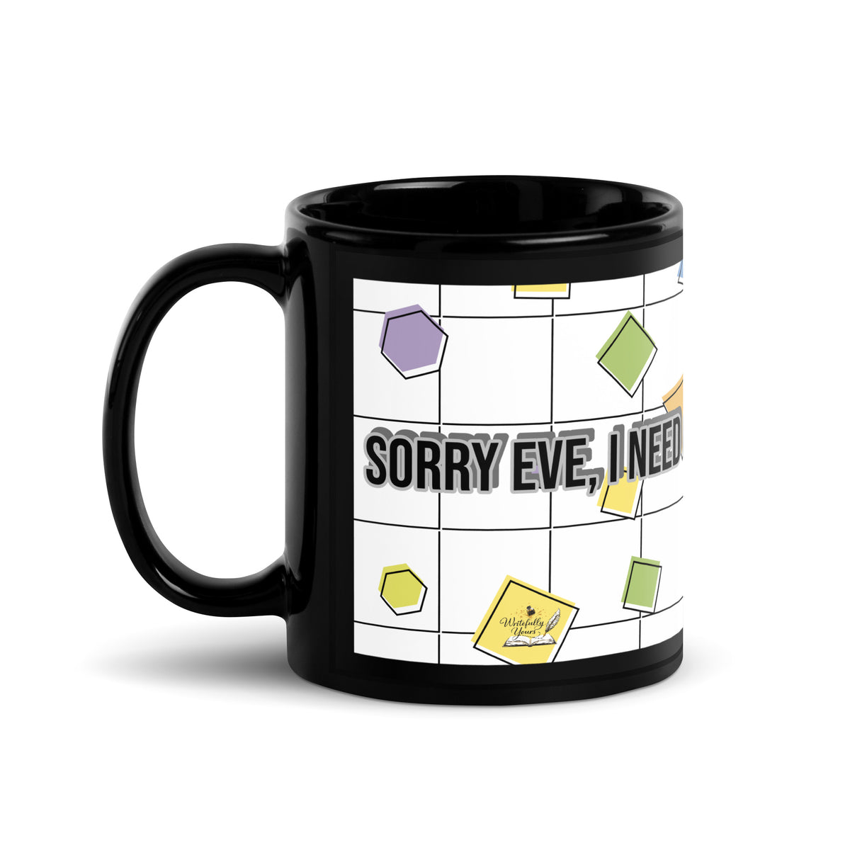 Black Glossy Mug - Writefully Yours