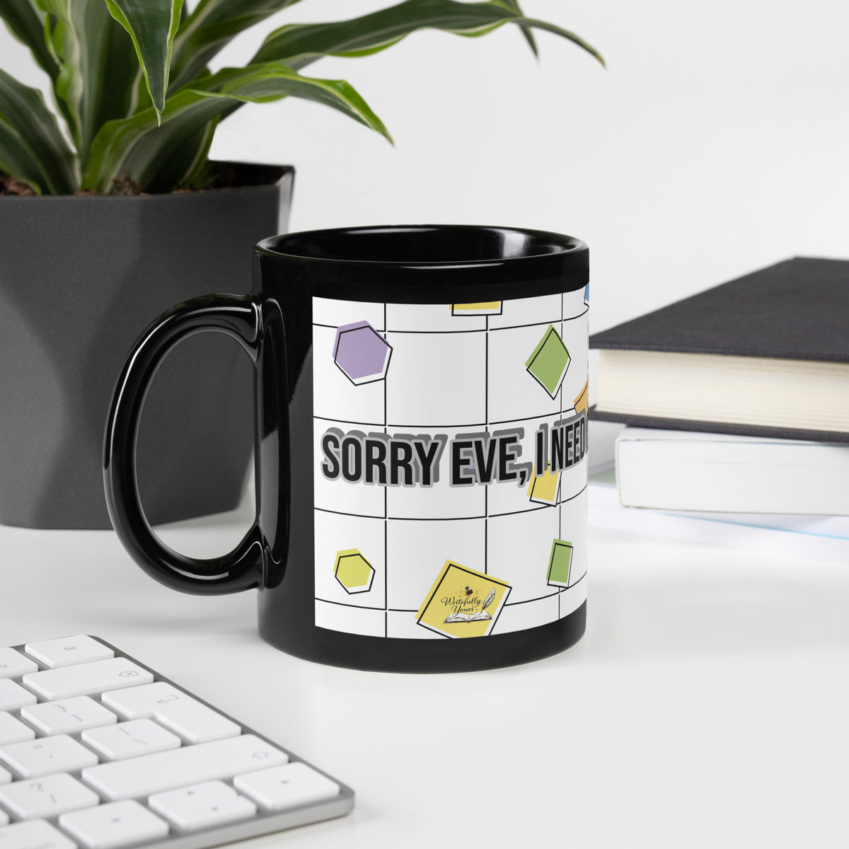 Black Glossy Mug - Writefully Yours