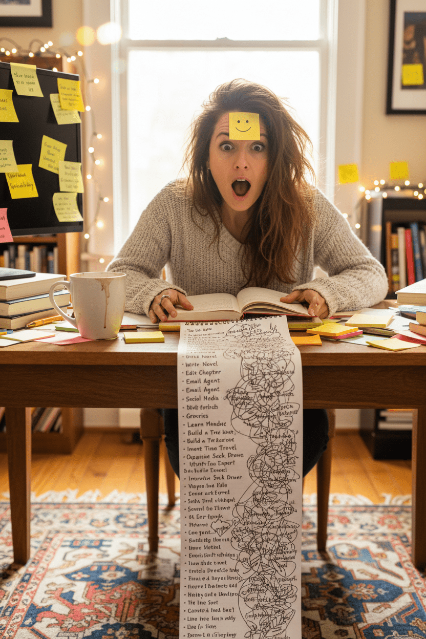 Writer's To-Do Notepad – "Now or Never Done" | Funny Productivity Notepad for Writers & Teachers - Writefully Yours