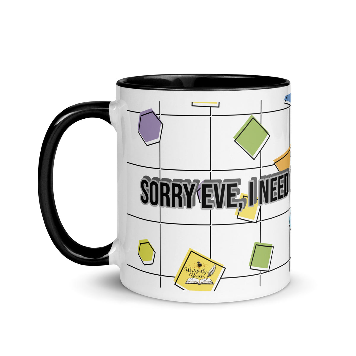 Mug with Color Inside - Writefully Yours