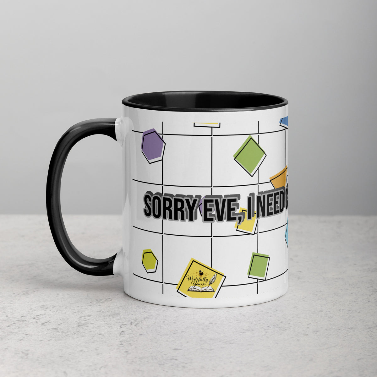 Mug with Color Inside - Writefully Yours