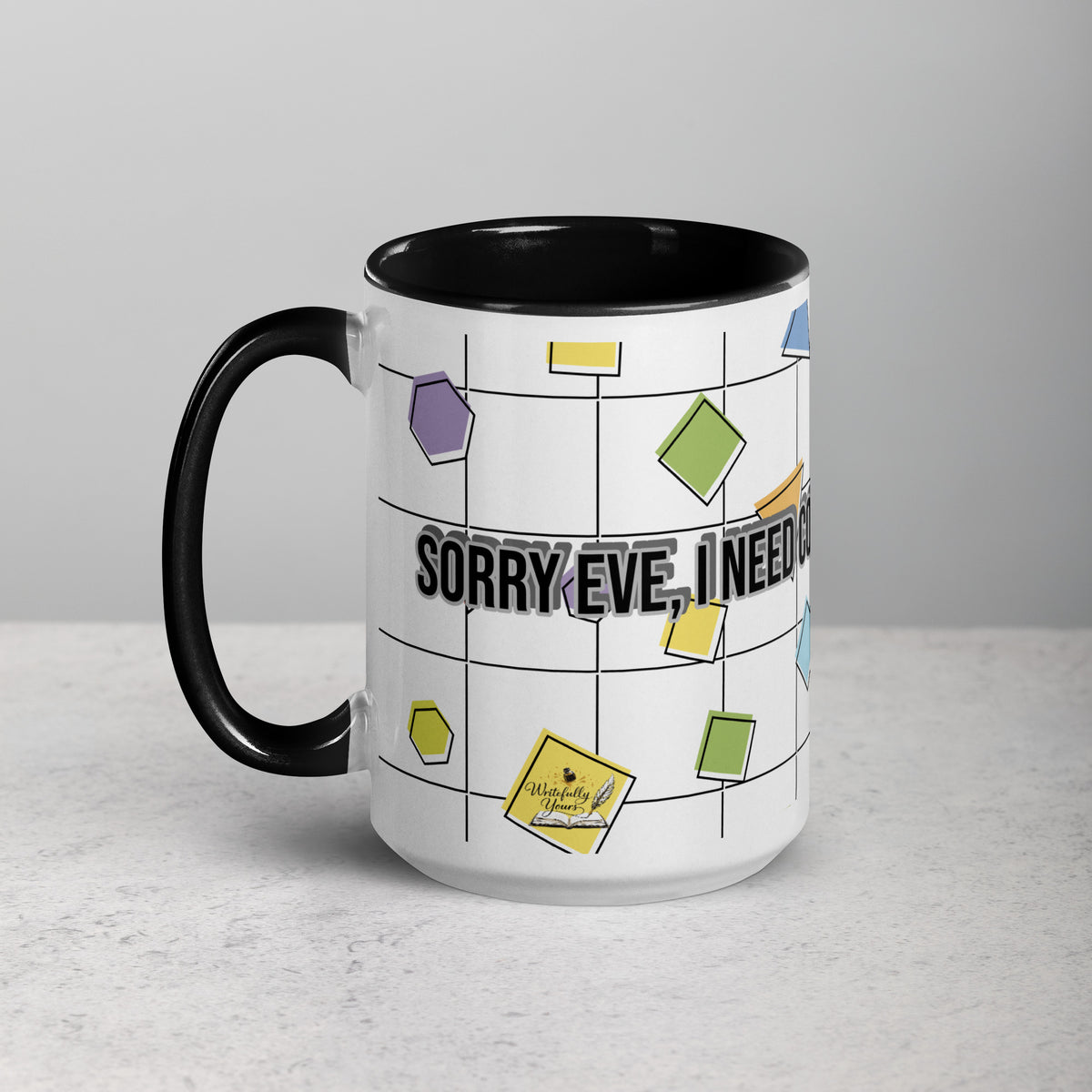 Mug with Color Inside - Writefully Yours