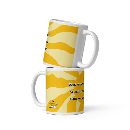 Funny Coffee Lover Ceramic Mug – "No Eve, It's Coffee This Semester" | 11, 15 & 20 oz - Writefully Yours