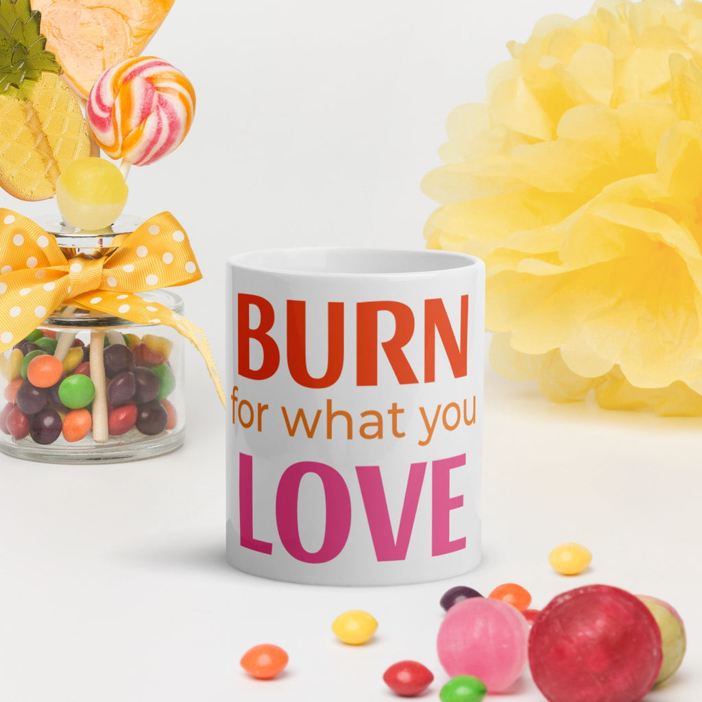 Motivational Ceramic Coffee Mug – "Ignited Passion" | 11 oz - Writefully Yours