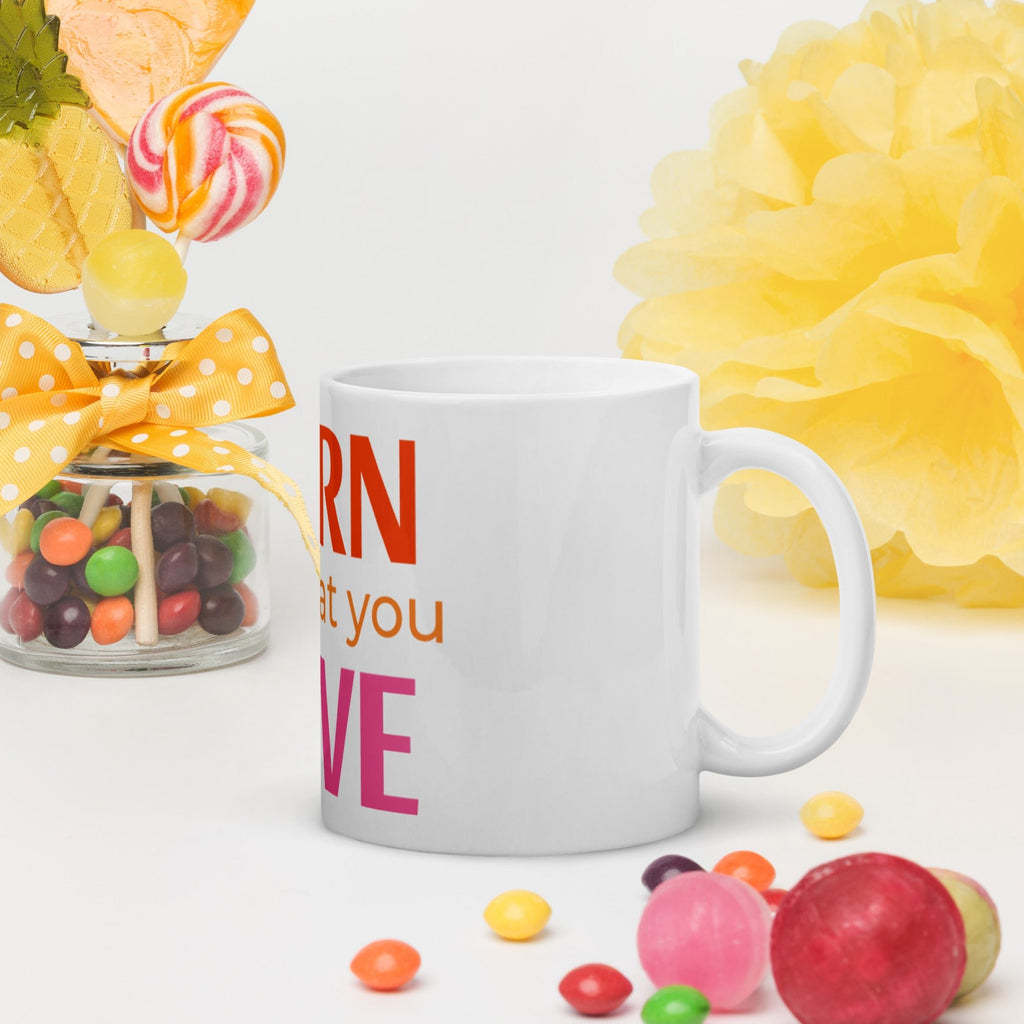 Motivational Ceramic Coffee Mug – "Ignited Passion" | 11 oz - Writefully Yours